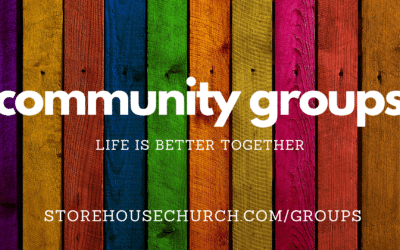 Community Groups: sign up today!