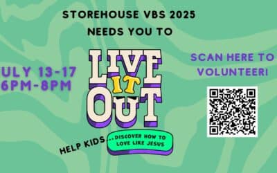 VBS 2025 Needs YOU to Live it Out!