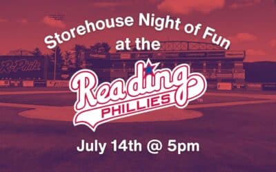 Storehouse Fun Night Out at the Reading Phillies | July 14th @ 5pm