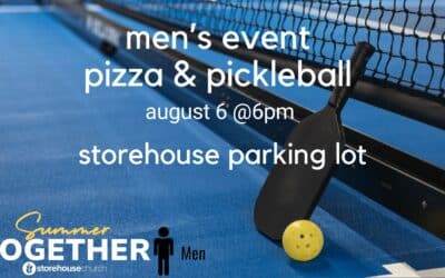Men’s Pizza and Pickleball Night | August 6th