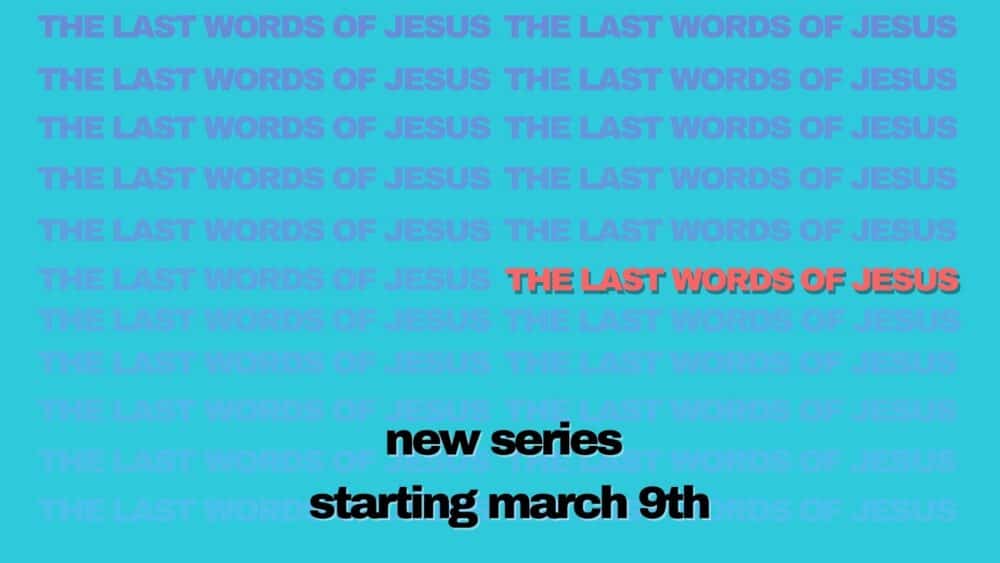 The Last Word of Jesus