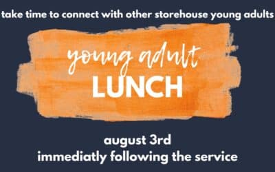 Young Adult After Church Lunch | August 3rd